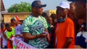 MILESTONE: KING OF THE YOUTH AND LABOUR PARTY CHIEFTAIN, VALENTINE OZIGBO HELD 10KM MARATHON AT UNIZIK