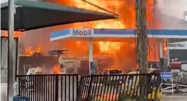 The explosion at a Mobil filling station in Lagos was not connected to the recently launched Compressed Natural Gas (CNG) stations in the state