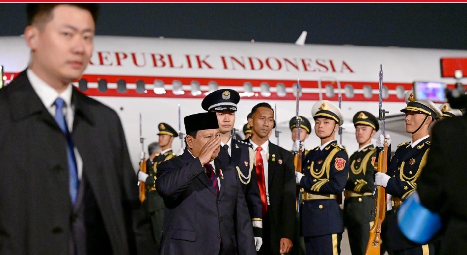 President Prabowo Subianto Arrives in Beijing