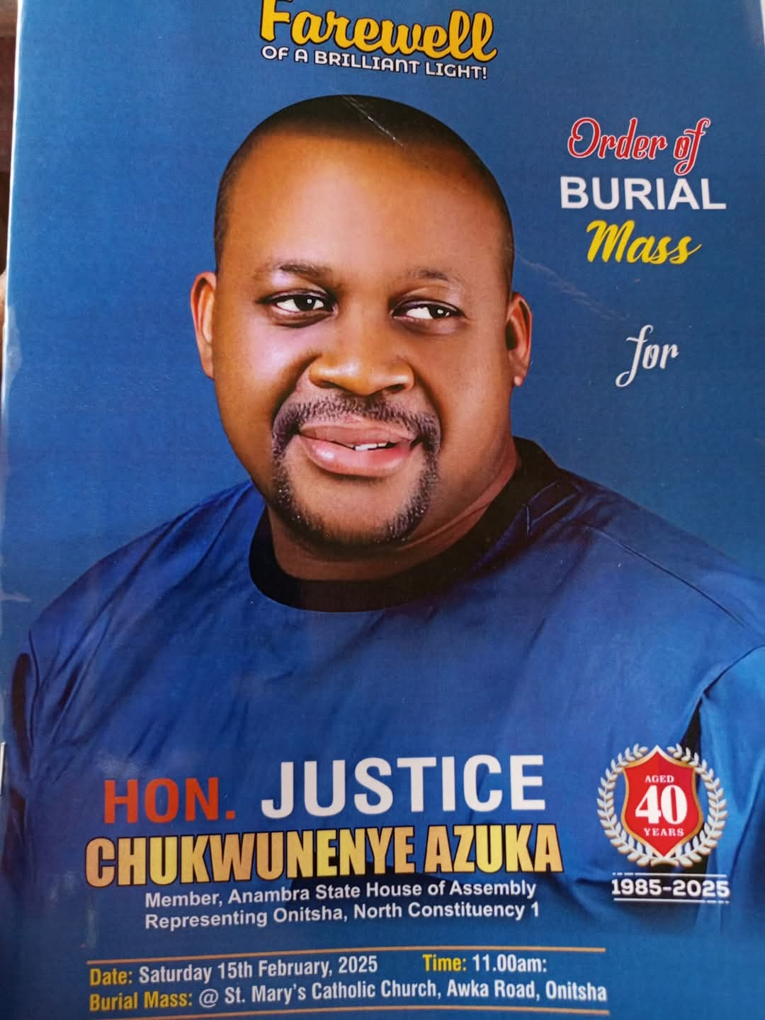 ANVO Mourns the Tragic Loss of Hon. Justice Azuka