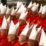 Cardinals at the Vatican for a gathering of all members of the College of Cardinals
