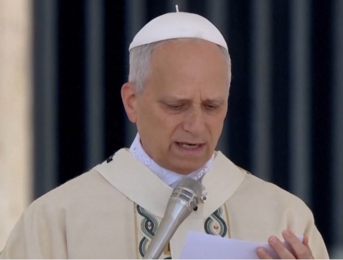 Pope Leo XIV Delivers His First Sunday Blessing