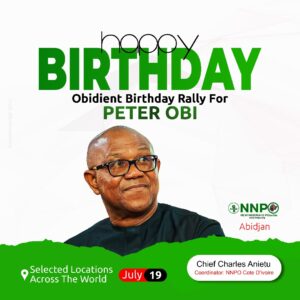 Peter Obi’s Birthday Traditions