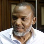 Kanu was not in court when the verdict was delivered