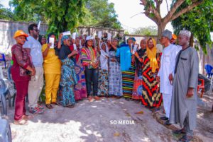 Visit to Flood Victims