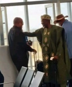 The airport encounter