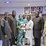 A delegation of political allies