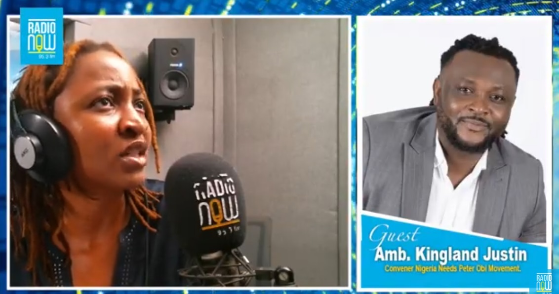 Ambassador Kingland Justin with Radio Now 95.3 [music] FM