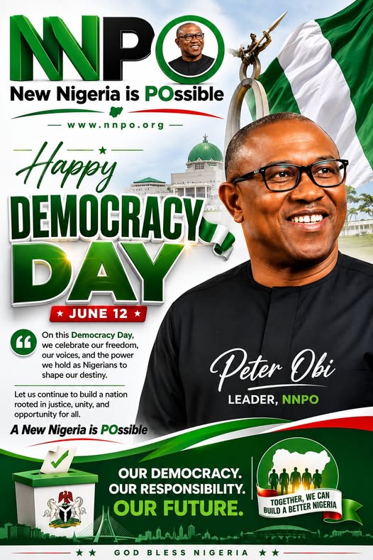 Happy Democracy Day, Nigeria